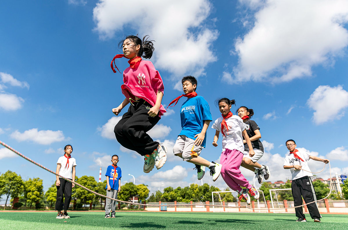 少儿体能比赛团队精神高涨激情奔放