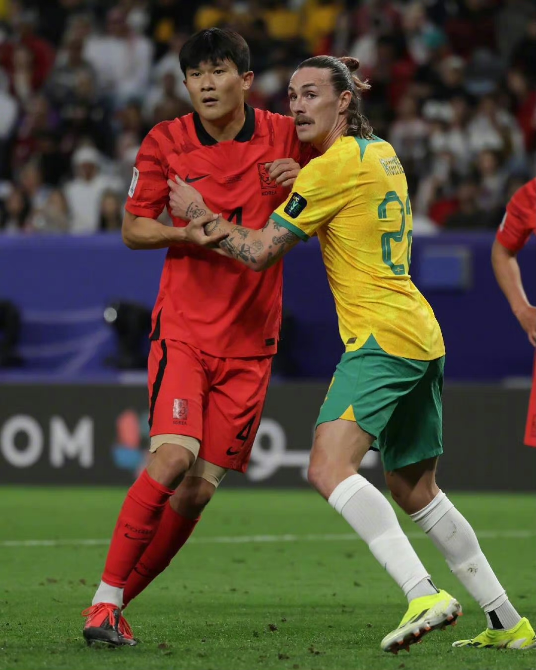 科威特队在比赛中取得胜利，挺进半决赛