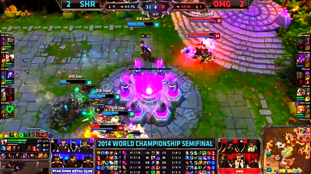 FPX翻盘SHR，Bin拿下关键大龙顶尖较量四强赛，成为赛场最大亮点